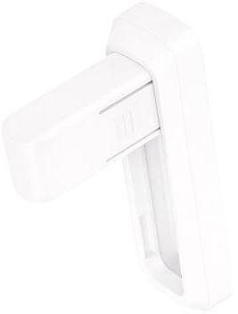Bloqueo de Manivela de Puerta, 1 pieza, Blanco, cerradura de seguridad para bebés y niños, bloqueo de la palanca, pestillo puerta sin agujeros, protección para puertas, bloqueo puertas sin tornillos