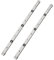 Aluminiumlegierung Miter Bar Slider 300/450mm T-Schiene Gehrungsstangen-Tischkreissäge Messstab Holzbearbeitungswerkzeug Für Router Tischkreissäge Gehrung Zimmermann (2PC 450MM)