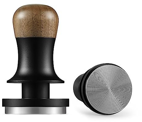 MHW-3BOMBER 54mm Espresso Coffee Tamper with 3 Spring Loaded Calibrated, Espresso Tamper 15/30lbs Espresso Hand Tamper with Sound Feedback, Suitable for 53mm 53,35mm,54mm Portafilter Model: T6173T-OS