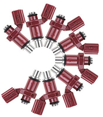 SZDGJ 8 STÜCKE Kraftstoff Injektor, for Yamaha, Außenborder 4 Hub 80BEL 75-90HP KM 6D8-13761-00-00 6D8137610000 Einspritzdüse