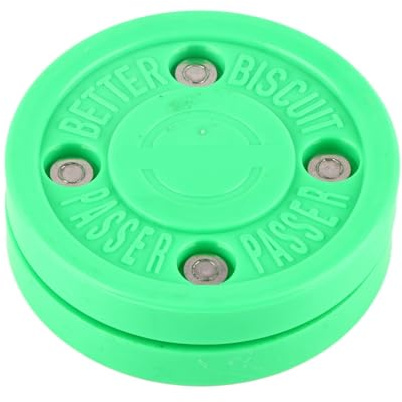 QANYEGN Eishockey-Puck, Hockey-Puck-Bälle mit wiederverwendbarem Netzbeutel-Set, klassischer Street-Puck aus Gummi, Übungstraining für drinnen und draußen