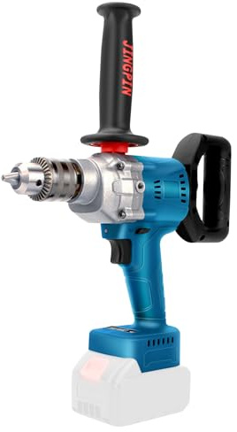 Akku Mischbohr kompatibel mit Makita 18V-Akku, 850W Bürstenloses Elektro-Rührwerk mit verstellbarem Bohrfutter von 1,5-13mm und Zusatzhandgriff, Mischer für Farbe, Gips, Estrich (ohne Batterie)