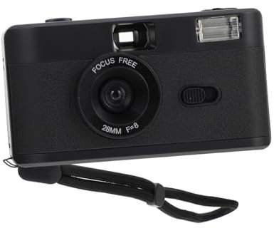 Holibanna 1pezzi Fotocamera Retro Riutilizzabile Flash Design Vintage Per in Bassa Luce Batteria Realizzata Per e Appassionati Fotografia