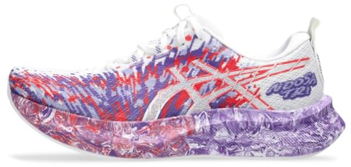 ASICS Damen Noosa TRI 16 Laufschuhe, Weiß/Edo Purple, 41.5 EU