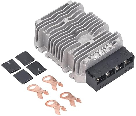 Hztyyier Regulador de Tensión del Transformador de Dólar 60 A Alta Salida para Dispositivos Eléctricos - IP67, 97.2% Eficiencia