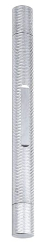 Tressify 4-In-1 Cigar Punch Tool, Lightweight Aluminum Draw Enhancer, Dual Size Cutter, Easy To Use, Silver Finish