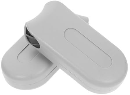 AUTSUPPL 2 Piezas Accesorios para Persianas Verticales Peso de Repuesto con Mango de Seguridad y Tensor de Plástico Diseño Elegante para Hogar Oficina y Hotel