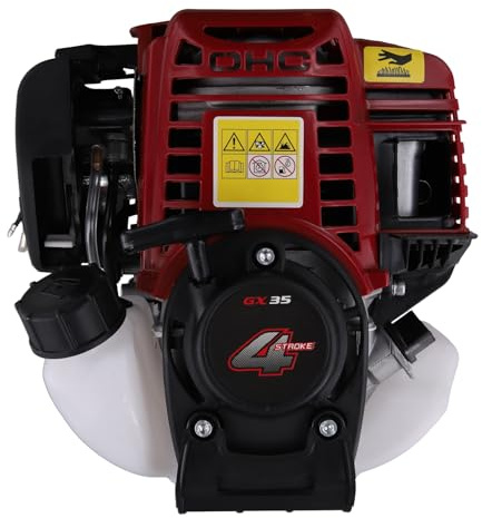 Bosiyrggrl Motore per Tosaerba GX35 A Tempi Ad Alta Potenza, Motore A GX35 Montato Lateralmente per Giardino per Motore per Motozappa Tosaerba.
