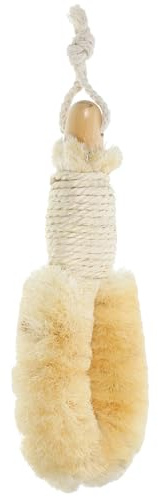 MOBUTOFU Cepillo Exfoliante Corporal que Remueve Polvo y Células Muertas con Mango Ergonómico de Madera para Lavado Corporal Cepillo de Ducha para Ducha y Baño