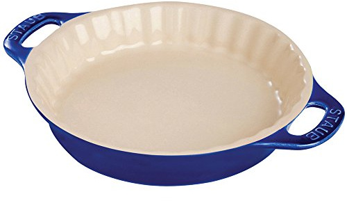 Staub Ceramic 9-inch Pie Dish - Dark Blue