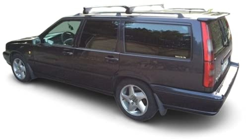 Solarplexius Auto-Sonnenschutz Scheiben-Tönung passgenau für Volvo 850 Kombi ohne 3. Bremslicht Bj. 93-97 Keine Folie Komplettsatz