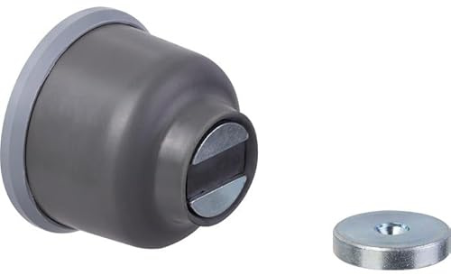 Häfele Väggdörrstopp, grå, metall, samtida, 1 st