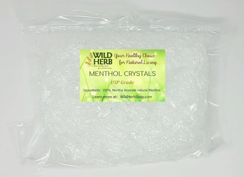 Wild Herb Pure Menthol Crystals USP (4 OZ)