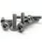 Topnorm24 - Viti a testa bombata M10 x 20 (10 pezzi) con flangia e esagono incassato ISO 7380-2 a testa piatta con flangia/cintura in acciaio inox V2A A2 (10, M10 x 20)