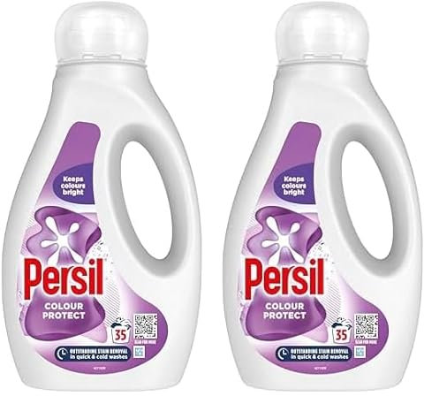 Persil Colour Laundry Washing Liquid Detergent keeps colours bright outstanding stain removal in quick & cold washes 35 washes (945 ml) (Pack of 2)