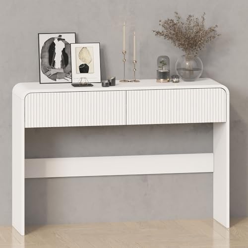 Milton & Oldbrook Table Console 110 cm Camden Blanc