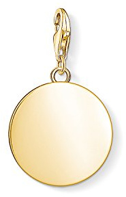 Thomas Sabo Damen Charm-Anhänger Coin Charm Club 925 Sterling Silber