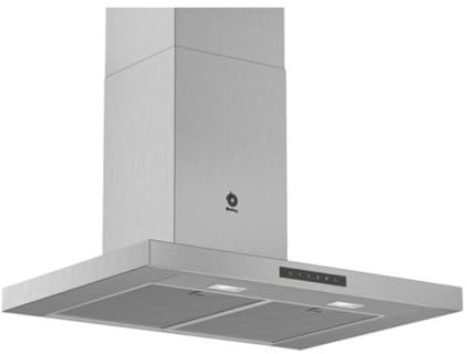 Balay 3BC977GX - Campana Decorativa Rectangular, 4 Velocidades, Acero Inoxidable