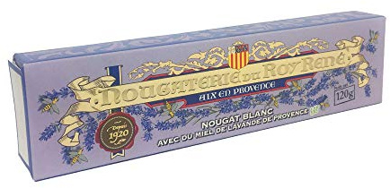 Nougat blanc de Provence 120g Le Roy Rene Aix en Provence