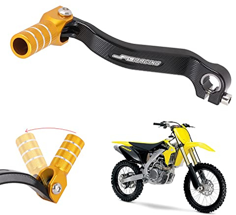 AnXin Motorrad Schalthebel Schalthebel Pedal CNC für RMZ450 RMZ 450 2008-2020 RMX450Z RMX 450Z 2010-2011 2017-2019 - Gold