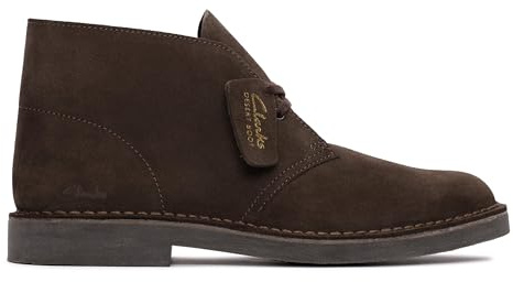 Clarks Desert Bt Evo Mens Dark Brown Suede, 10.5