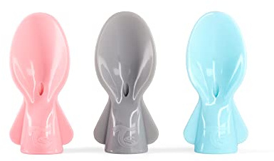 Twistshake Cucchiai per Bambini per l'alimentazione - Set di 3 | Da Abbinare Twistshake Spremere Borsa | Cucchiaio Riutilizzabile per lo Svezzamento del Bambino | Cucchiaio Autoalimentante Neonati