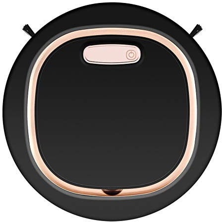 Boxwizard Robot aspirapolvere con funzione di pulizia 3 in 1 intelligente robot aspirapolvere 1200 mAh batteria aspirazione per pavimenti duri di animali (come mostrato)