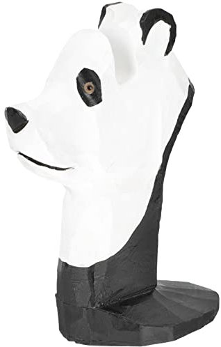 Cabilock Niedlicher Panda-brillenhalter Aus Holz Dekorativer Augenständer Büro-Desktop-Ornament