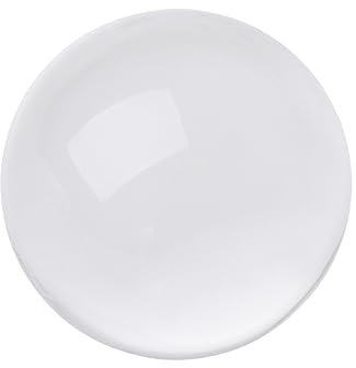 Cabilock Fotografie Regenbogen-glaskugel Reflektierende Kugeln Aus Optischem Glas Linsenkristall Transparenter Kristall Sonnenfänger Kugel 3D-glaskugel Meditationsball Fotokugel Fest, 128AQ5563N09IP