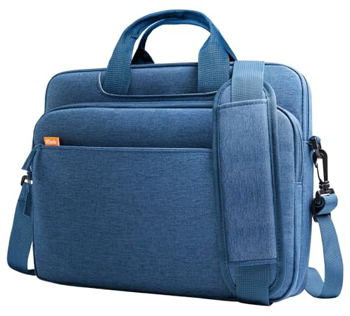 JETech Laptop Bag for 13-14 Inch Devices, Deep Navy | For MacBook Neo A18 Pro, Mac Air/Pro 13/14, HP Pavilion 14, Dell Inspiron 14, Water-Resistant, Shock-Absorbing Padding