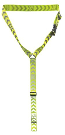 Equetech Vision Hi-Viz Brustschutz für Pferde oder Pony, reflektierend, Gelb (Flo Yellow, Pony)
