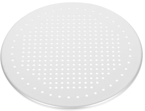 GRIRIW Teglia Per Pizza Antiaderente Con Alluminio Piastra Rotonda Per Forno Per Pizza e Torte Resistente e Facile Da Pulire