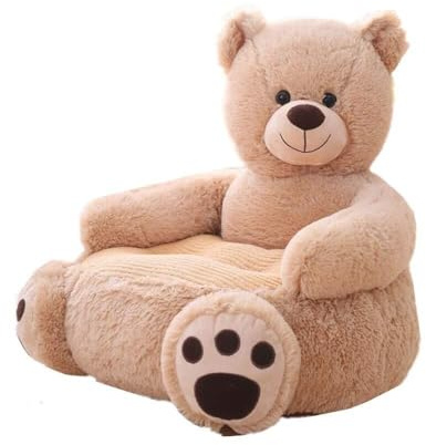 TRRTTUY Kinder Sofa Sitz Kinder Stuhl Sessel Tier Sofa Sitz (Bear)