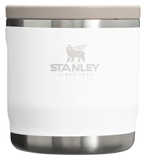 STANLEY 1913 Adventure To-Go Food Jar 0.35L - Frost | 4 Hours Hot - 4 Hours Cold - Leakproof Food Flask - Wide Opening - Dishwasher Safe