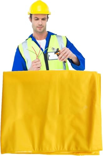 ININOSNP Protección contra descargas eléctricas Manta Aislante de Alta tensión y Baja tensión de 10 kV, Manta de blindaje de EVA(1 Pack - 100x100cm)