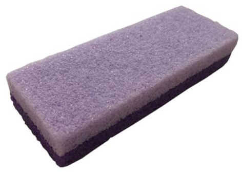 Homoyoyo Removedor de Durezas para Pies con Piedra Pómez Exfoliación y Raspador para Callos Herramienta Portátil para Cuidado y Suavizado de Talones Color Púrpura