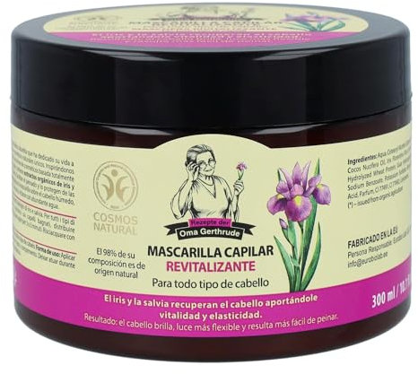 Mascarilla Capilar Fuerza y Brillo - 300 ml - Oma Gertrude
