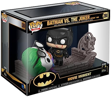 Funko Pop! Movie Moment: Batman 80th - Batman And Joker - (1989) - DC Comics - Vinyl-Sammelfigur - Geschenkidee - Offizielle Handelswaren - Spielzeug Für Kinder und Erwachsene