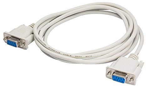 AKYGA AK-CO-04 RS-232 Cable DB9 D-Sub 9 Pines Adaptador Hembra a Hembra 2 m