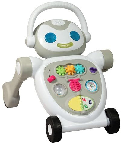 Bambisol Lauflernhilfe NONO LE ROBOT zum Laufenlernen, interaktive Spiele, erstes Eveil in Englisch