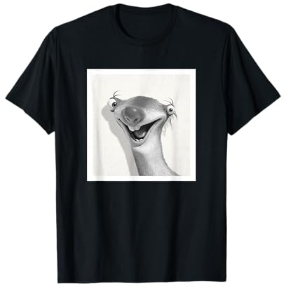 Portrait photo Booth de l'âge de glace Sid the Sloth T-Shirt
