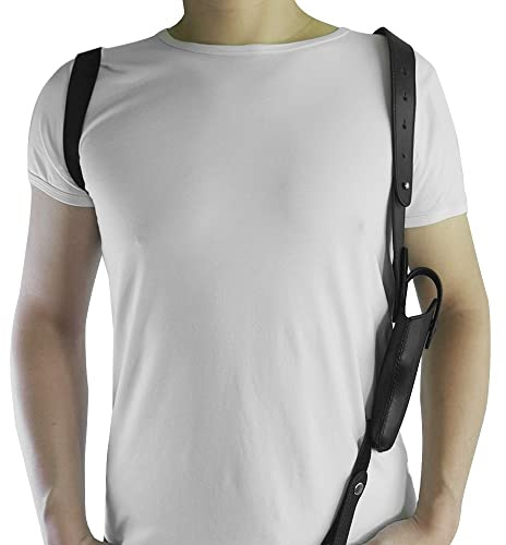 MiOYOOW Sac à dos holster d'épaule, étui de transport dissimulé, harnais vertical réglable