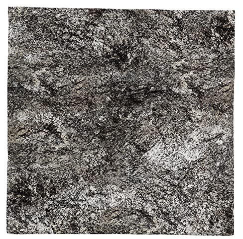 Holyart Sfondi presepe, paesaggi e pannelli: Carta roccia innevata modellabile per presepi 60x60 cm