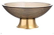TOMYEUS Coupe Fruit Nouveau Plaque de Fruits de Luxe de Luxe Nordic Light Moderne Maison Salon Table Basse Cristal Cristal Créateur Snack Plate Corbeille Fruit (Color : A, Size : Small)