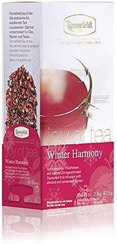 Ronnefeldt Winter Harmony 'joy of tea' - Früchtetee Mandel-Zimt, 15 Teebeutel, 43.5 g, Menge:6 Stück