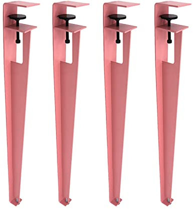 ZXFDM 71,1 cm Haarnadel-Möbelbeine, verstellbare Tischbeine aus Metall, Heimwerkerprojekte für Esstisch, Couchtisch, Schreibtisch usw. mit Gummi-Bodenschutz, 4 Stück (Color : D)