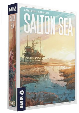 Devir - Salton Sea Juego de Mesa, Juego de Mesa Estrategia, con Amigos, Edad +14 (BGSALML)