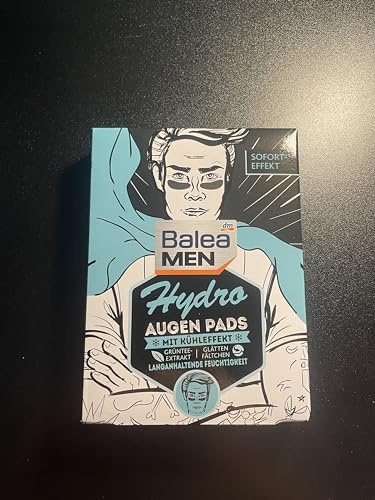 Balea MEN ögonkuddar Hydro (6 par), 12 stycken