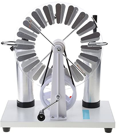 Équipement d'enseignement de démonstration d'expérimentation de physique Machine de générateur d'électricité statique Moteur à induction électrostatique