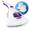 CLEANmaxx Aspirapolvere acari della polvere con 2 filtri EPA | Luce UV-C sterilizzata | Aspirapolvere manuale per materassi, pulitore antiacaro per materassi